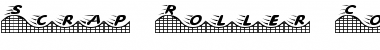 Download Scrap Roller Coaster Font Download Scrap Roller Coaster Font
