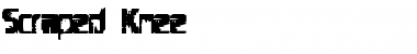 Download Scraped Knee Font Download Scraped Knee Font