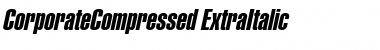 Download CorporateCompressedExtra Font Download CorporateCompressedExtra Font