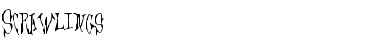 Download Scrawlings Font Download Scrawlings Font