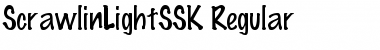 Download ScrawlinLightSSK Font Download ScrawlinLightSSK Font