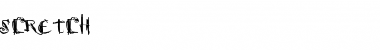 Download scretch Font Download scretch Font
