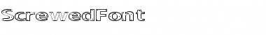 Download ScrewedFont Font Download ScrewedFont Font