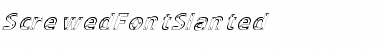 Download ScrewedFontSlanted Font Download ScrewedFontSlanted Font