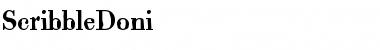 Download ScribbleDoni Font Download ScribbleDoni Font