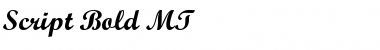 Download Script Bold MT Font Download Script Bold MT Font