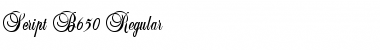 Download Script-B650 Font Download Script-B650 Font