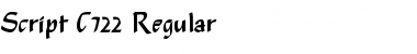 Download Script-C722 Font Download Script-C722 Font