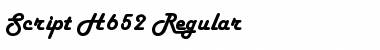 Download Script-H652 Font Download Script-H652 Font