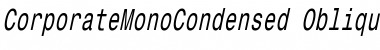 Download CorporateMonoCondensed Font Download CorporateMonoCondensed Font