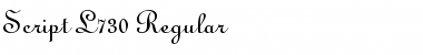 Download Script-L730 Font Download Script-L730 Font