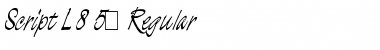 Download Script-L850 Font Download Script-L850 Font