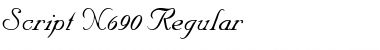 Download Script-N690 Font Download Script-N690 Font