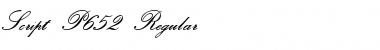 Download Script-P652 Font Download Script-P652 Font