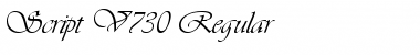 Download Script-V730 Font Download Script-V730 Font