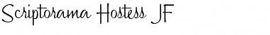 Download ScriptoramaHostessJF Font Download ScriptoramaHostessJF Font