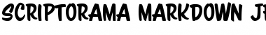 Download ScriptoramaMarkdownJF Font Download ScriptoramaMarkdownJF Font