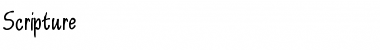 Download Scripture Font Download Scripture Font