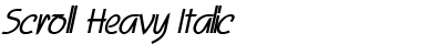 Download Scroll Heavy Font Download Scroll Heavy Font