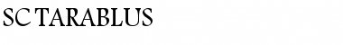 Download SC_TARABLUS Font Download SC_TARABLUS Font