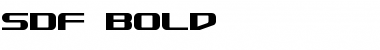 Download SDF Bold Font Download SDF Bold Font