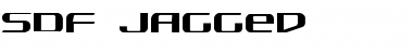 Download SDF Jagged Font Download SDF Jagged Font