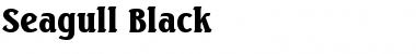 Download Seagull-Black Font Download Seagull-Black Font