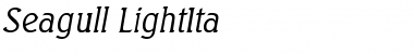 Download Seagull-LightIta Font Download Seagull-LightIta Font