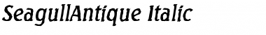 Download SeagullAntique Font Download SeagullAntique Font