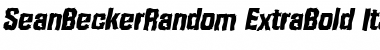 Download SeanBeckerRandom-ExtraBold Font Download SeanBeckerRandom-ExtraBold Font