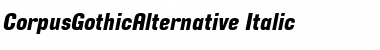 Download CorpusGothicAlternative Font Download CorpusGothicAlternative Font