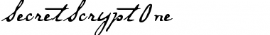Download SecretScrypt Font Download SecretScrypt Font