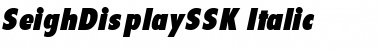 Download SeighDisplaySSK Font Download SeighDisplaySSK Font