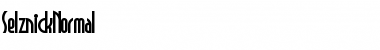 Download SelznickNormal Font Download SelznickNormal Font