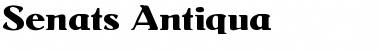 Download Senats-Antiqua Font Download Senats-Antiqua Font