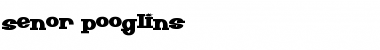 Download Senor Pooglins Font Download Senor Pooglins Font