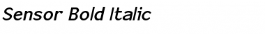 Download Sensor Font Download Sensor Font