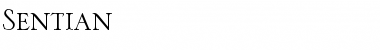 Download Sentian Font Download Sentian Font
