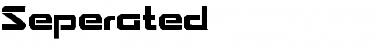 Download Seperated Font Download Seperated Font