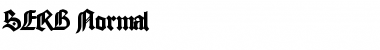 Download SERB Font Download SERB Font