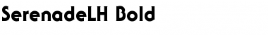 Download SerenadeLH Font Download SerenadeLH Font