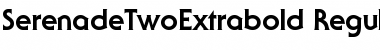Download SerenadeTwoExtrabold Font Download SerenadeTwoExtrabold Font