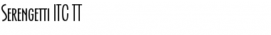 Download Serengetti ITC TT Font Download Serengetti ITC TT Font