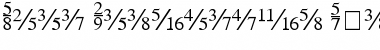 Download Seri Fractions Font Download Seri Fractions Font
