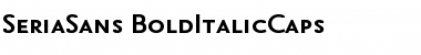 Download SeriaSans-BoldItalicCaps Font Download SeriaSans-BoldItalicCaps Font