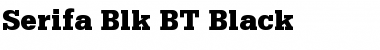 Download Serifa Blk BT Font Download Serifa Blk BT Font