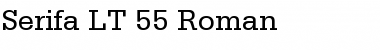 Download Serifa LT 55 Roman Font Download Serifa LT 55 Roman Font