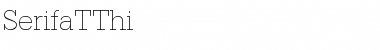 Download SerifaTThi Font Download SerifaTThi Font