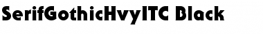 Download SerifGothicHvyITC Font Download SerifGothicHvyITC Font