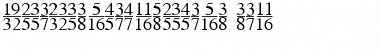 Download SeriFractionsVertical Font Download SeriFractionsVertical Font